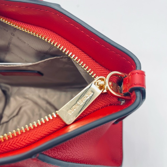 Michael Kors Small Avril TZ Satchel Bag Flame - Picture 10 of 13